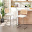 Tabouret de bar et de comptoir rembourré avec dossier en rotin Marlow-881468635-882574119-882574117