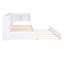 Lit de jour en bois avec couchette, armoires de rangement et ports USB-1490253533