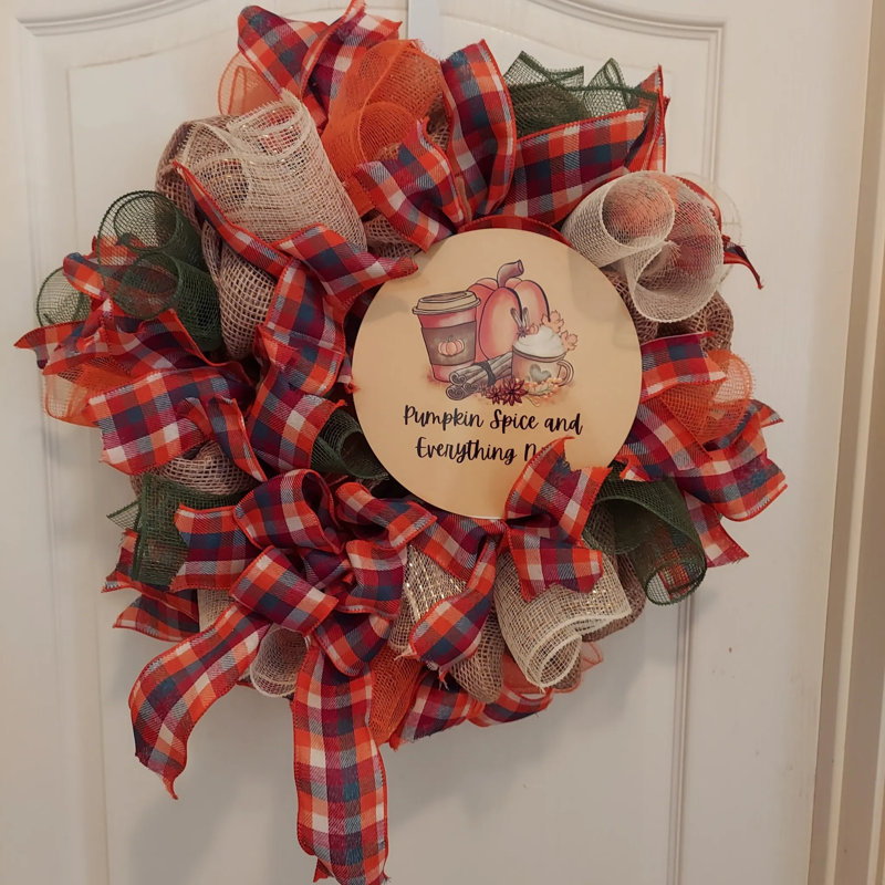 Handcrafted Faux 21'' Wreath