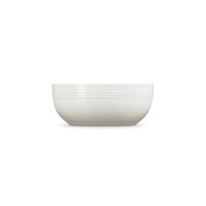 Le Creuset Coupe Cereal Bowl, 16cm, Meringue
