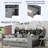 Multifunctional Bed With Two Storage Drawers, Storage Shelves And Study Table