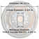 Snowy Daybreak 26" D Polyurethane Hand Painted Ceiling Medallion