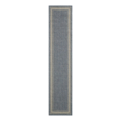 Tapis intérieur / extérieur bleu Swanee