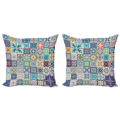 Ambesonne Reversible Pillow Cover