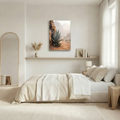 Art sur toile bleu et vert
