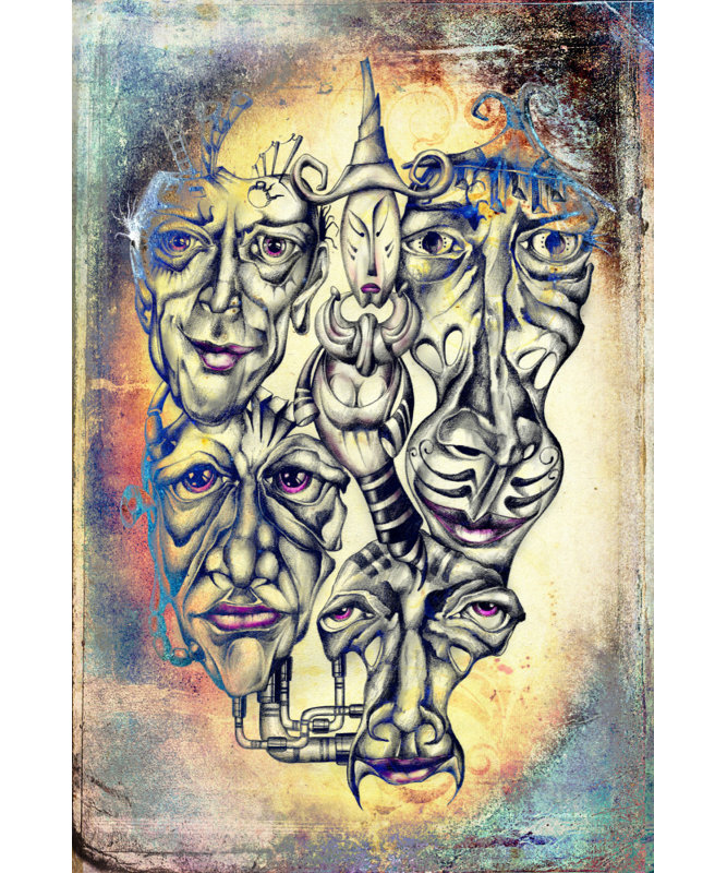 1 Piece Wrapped Canvas Wall Art