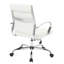 Fauteuil de bureau à dossier moyen en faux cuir Mulkey-1428571157