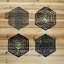 « hexagonale quad », impression sur bois-17783726