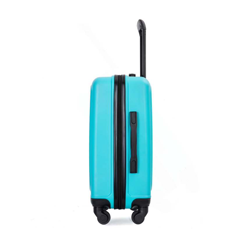 Valise légère 20 ", roulettes, turquoise