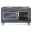 ILVE Nostalgie II Noblesse 60 po à 2 brûleurs, plaque chauffante, plaque de cuisson française-939345242-939345266