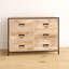 Farber Solid Wood 107cm W 6 - Drawer Chest of Drawers