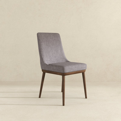 Kate  Gray Fabric Dining Chair (Set Of 2)