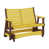 Sunburst Yellow Top/Chocolate Brown Base