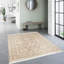 Tapis brun clair / gris recyclé Caro-204253083