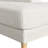 Gomez Sofa Bumper Sectional Cream