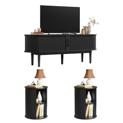 Mosser 3-Piece Living Room Table Set
