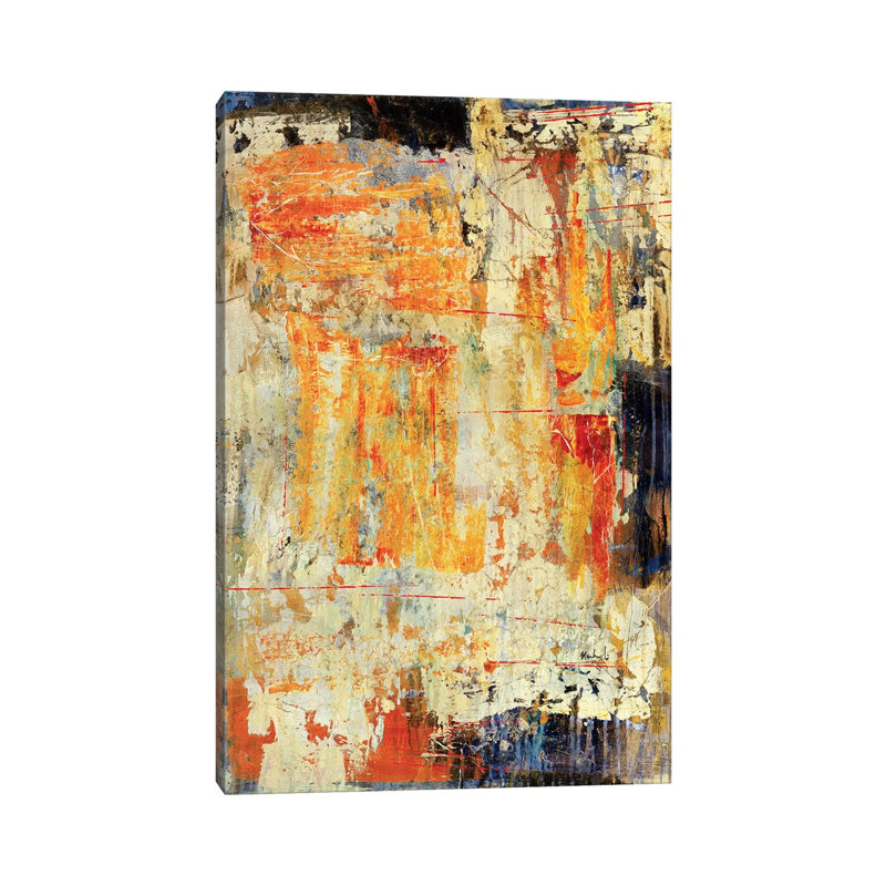 Jaipur - Painting on Canvas, 20.32 cm H x 30.48 cm W, Wrapped Canvas