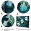 «Green Irises Petal I» sur toile-2097892791-2097892748