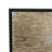 Canvas Radial Starburst Living Room Framed Wall Art with Black Frame