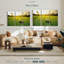 «Golf Ball Strike», 3 pièces sur toile-98563132
