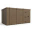 Total Sheds 15ft x 9ft Composite Pent Garden Shed - Single Door - No Windows - EPDM Rubber Roof - UK Manufactured