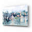 «Watercolor Bay 2» par Emma Scarvey, art mural en verre acrylique