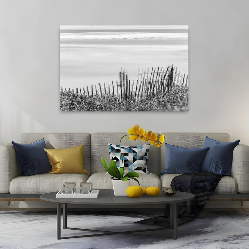 Art contemporain, art côtier, H 40 po x l 60 po