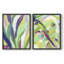 Impression encadrée V-Premium Bright Bright Abstraction - prête à être accrochée - aucun clou requis - aucun clou requis-1510787409-1510787412