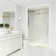 Elan E-Class 56-60" W x 76" H Sliding Frameless Shower Door with 3/8" Clear Glass