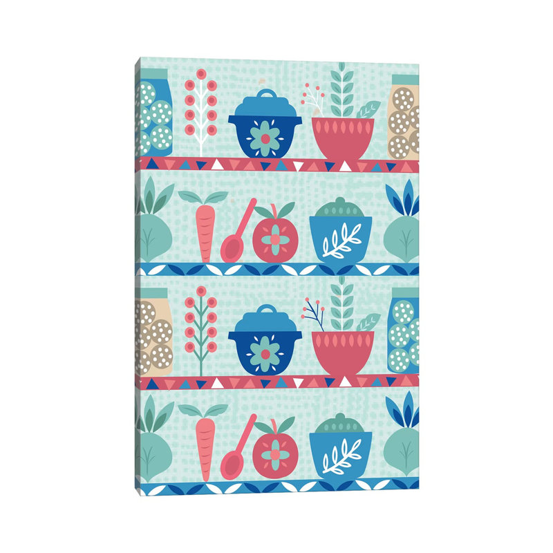 Kitchen Time Ii by Louise Allen - Wrapped Canvas Gallery-Wrapped Canvas Giclée, 101.6 cm H x 66.04 cm W x 1.91 cm D
