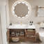 Armoire de salle de bain simple de style japonais-112235672