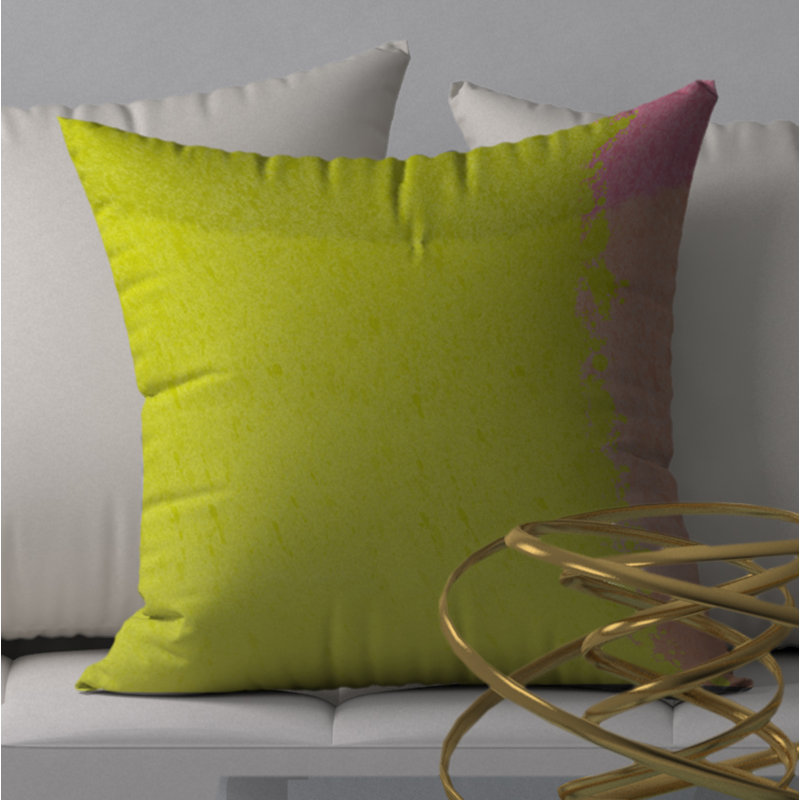 Très grande housse de coussin carrée Coy, 18" x 18"