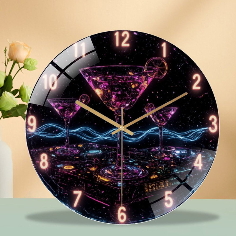 Horloge murale 12 po