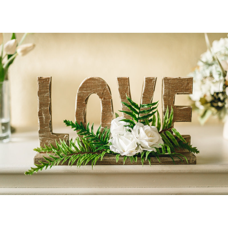 Centre de table Love Rose