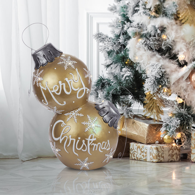 The Holiday Aisle® Piece Merry Christmas Figurine Set  Reviews Wayfair  Canada