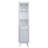 68" Tall Bathroom Storage Cabinet with Adjustable Shelves & Drawer-124651348