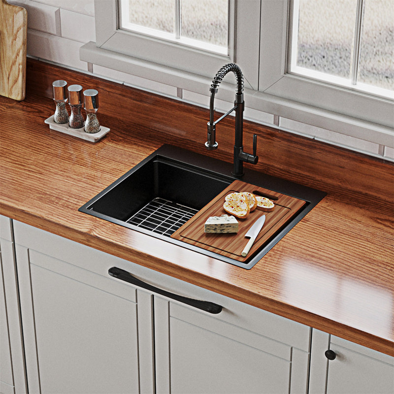 Drop In Kitchen Sink Workstation Sink