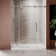 61" - 65" W x 76" H Single Sliding Frameless Shower Door