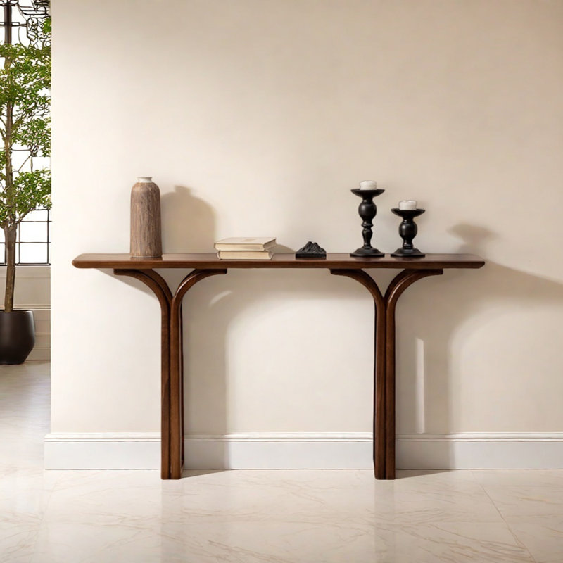 Console Modern Minimalist Art, H 29,53 po x l 59,06 po x P 11,81 po, Brun