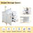  Modern Free-Standing Single Bathroom Vanity Set-947801547