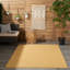 Solid Colour Hand Woven Indoor / Outdoor Area Rug-769172490