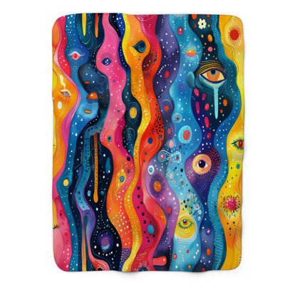 Vibrant Delight - couverture de qualité supérieure 1 pièce