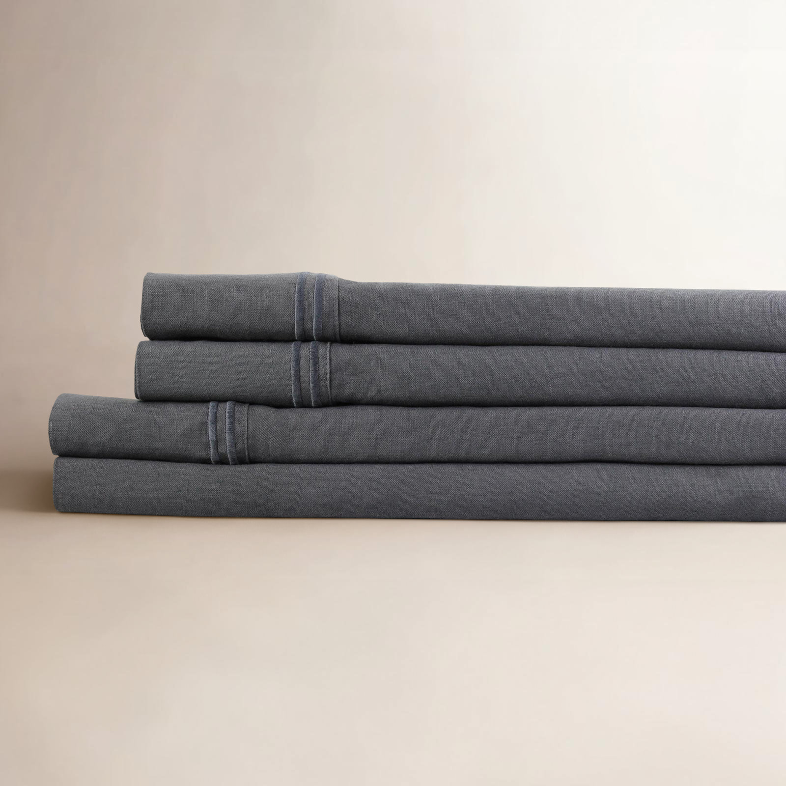 Benin Linen Sheet Set, Queen