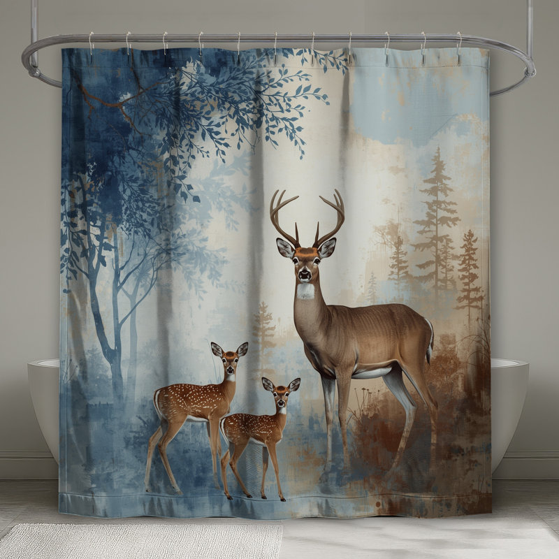 Rideaux de douche Forest, 70 po L x 72 po H
