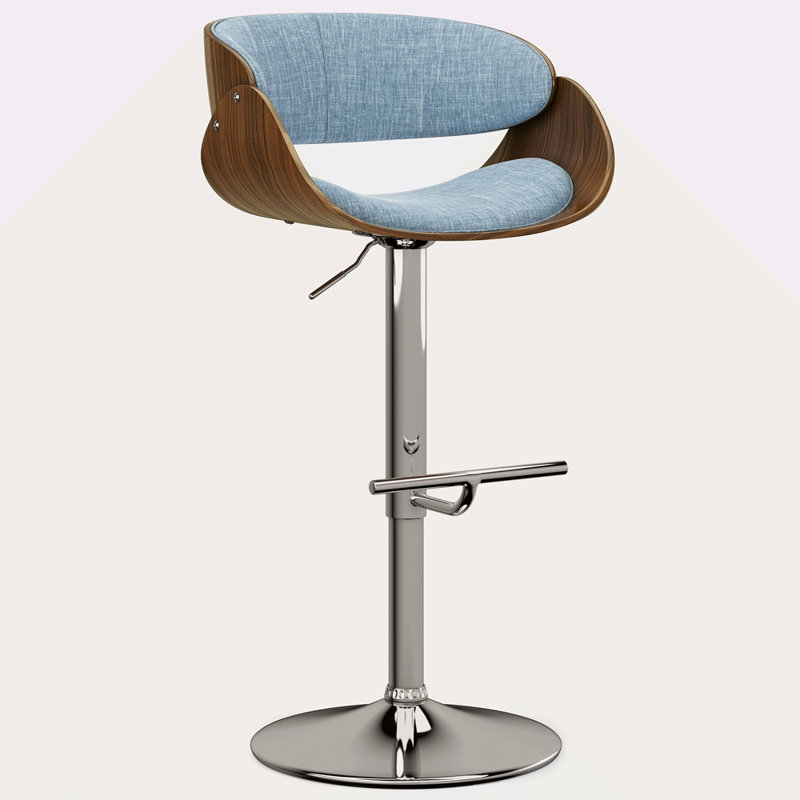 Adjustable Swivel Bar Stool