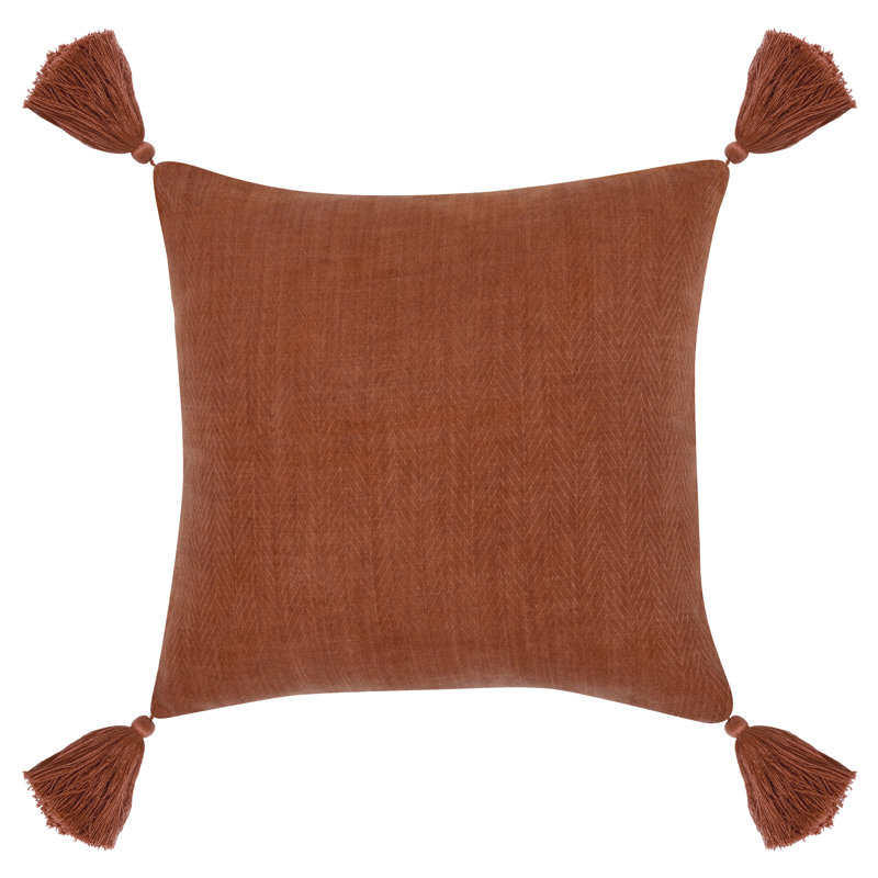 Karo Indoor/Outdoor Reversible Throw Pillow