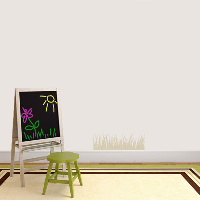 Adhésif décoratif herbe