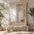 Eleganza Solid Wood Flat Mirror-63624261-64357995