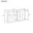 Laverda 4-Door Wood Sideboard Buffet Cabinet-337414419