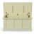 Rustic Cream 39" L x 19" W x 18" H Storage Bench with Hinged Lid and Safety Support-261473588